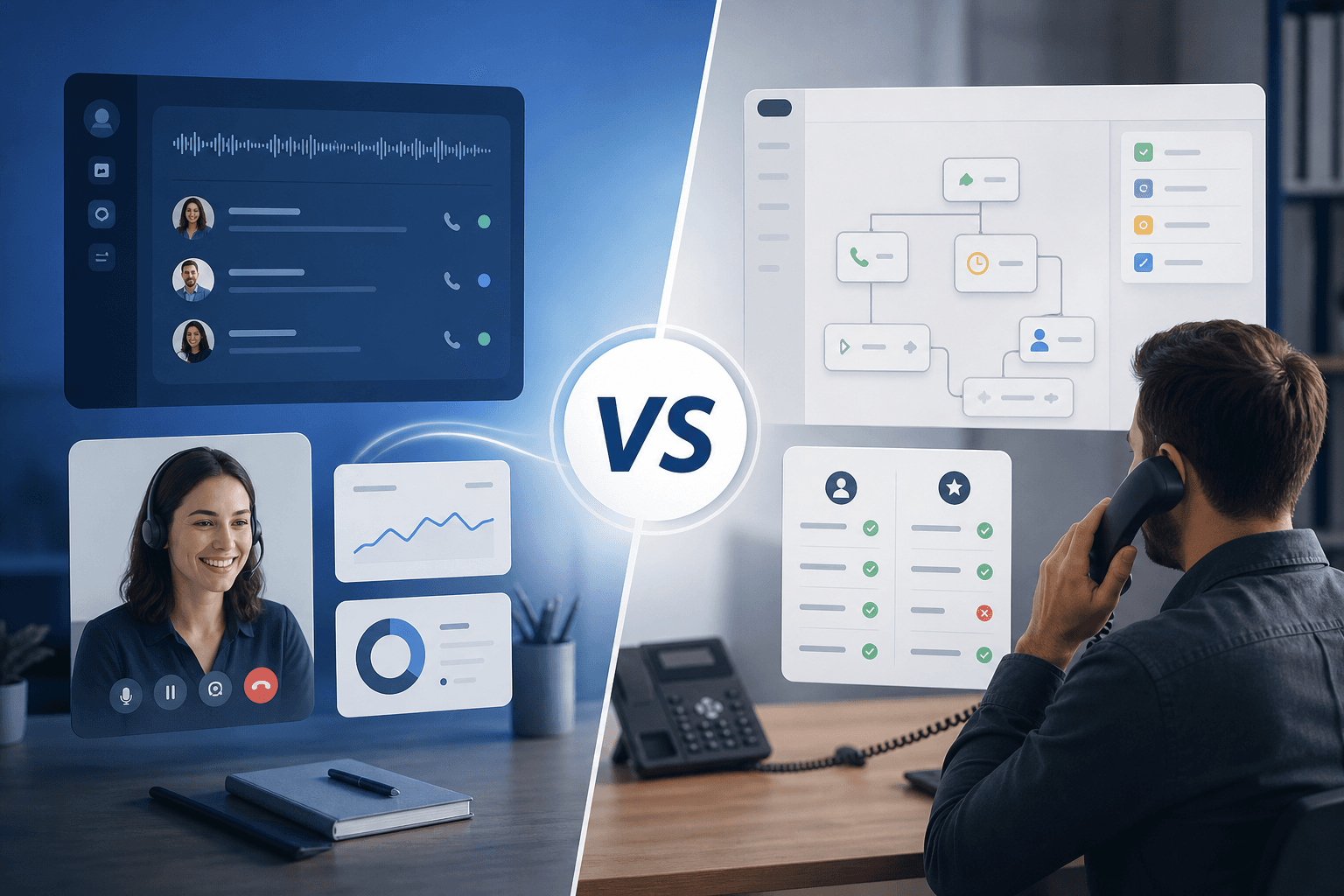 MagicLine vs Goodcall AI receptionist comparison for local businesses