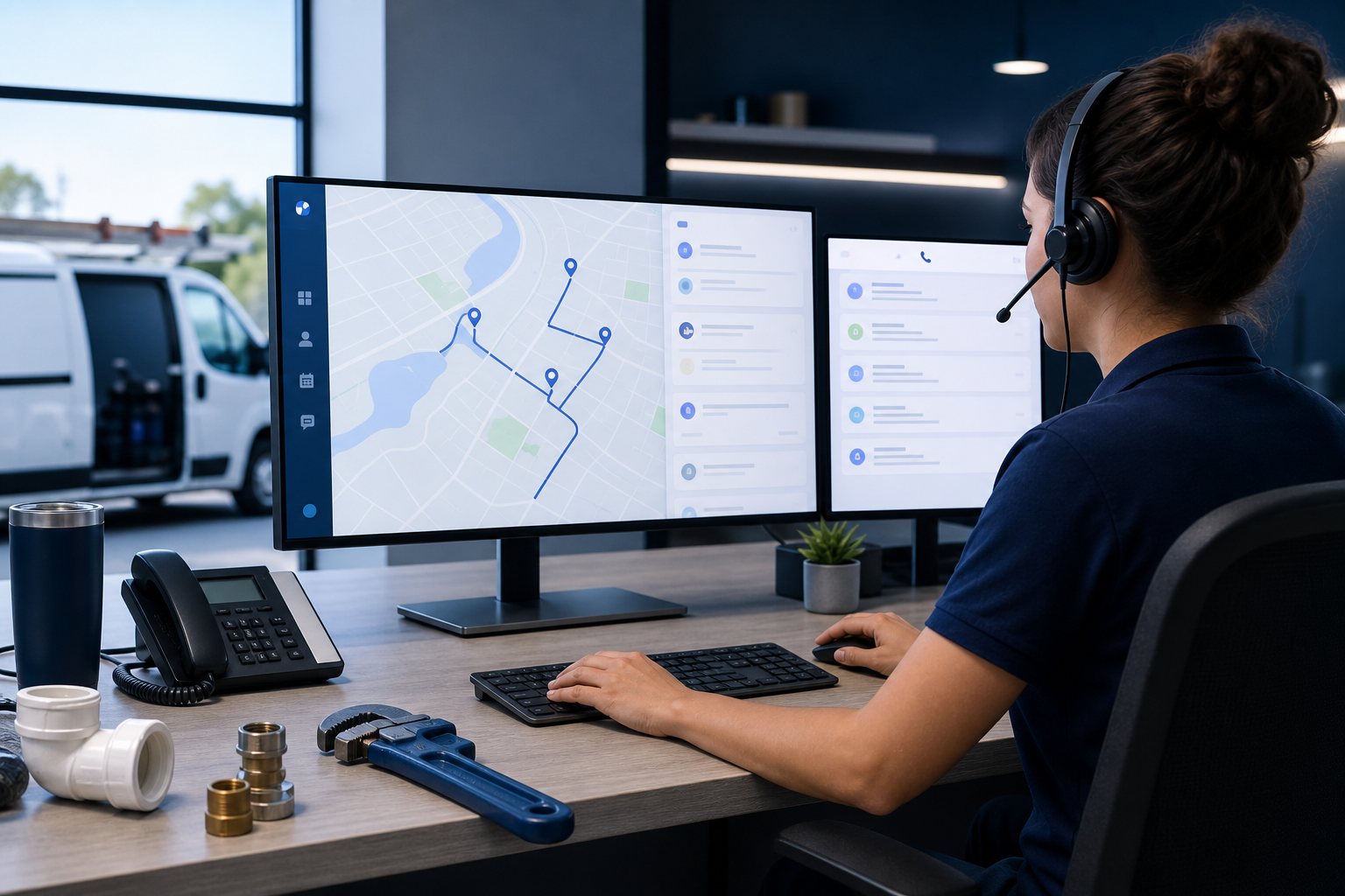Plumbing Dispatch Answering Workflow